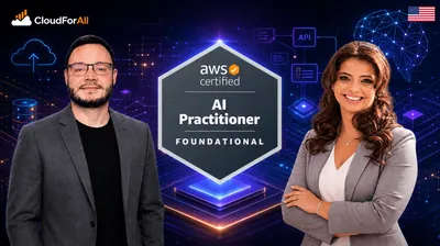 Capa do curso AWS Certified AI Practitioner Practice Exams AIF-C01