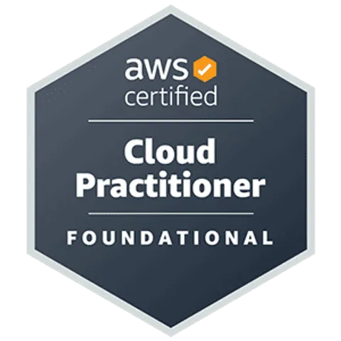 Capa do curso AWS Cloud Practitioner