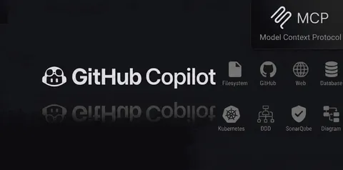 Capa do curso GitHub Copilot: Produtividade Maxima com GenAI e MCP