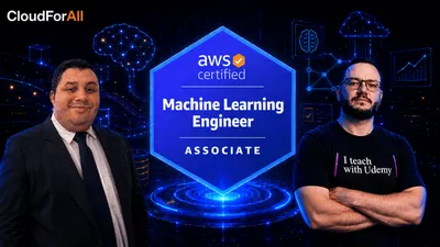 Capa do curso AWS Certified Machine Learning Engineer Practice Exams MLA-C01
